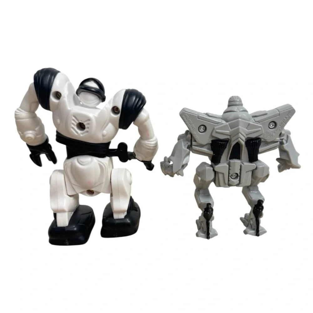 McDonald's Burger King 2007 Action Figure Toys Walking Robosapien Star Scream